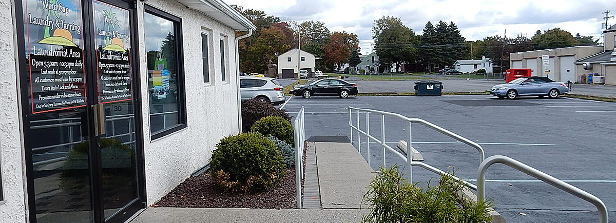 Handicap ramp for easy access